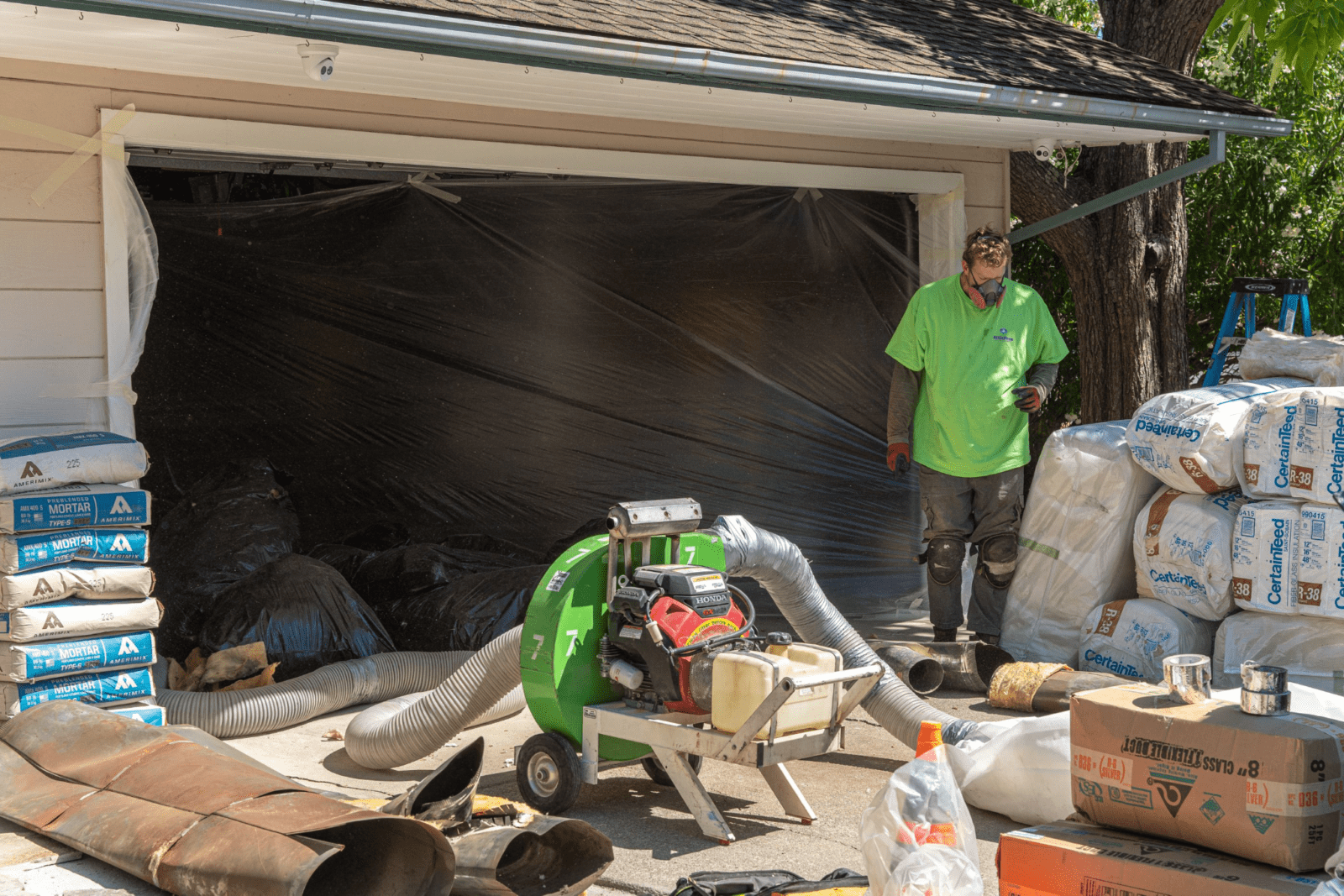 Sump Pump Drainage Installation