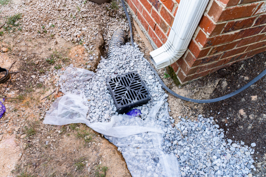 French Drain Installation