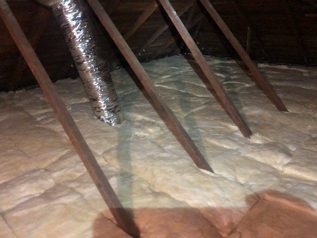 After sealing work example.